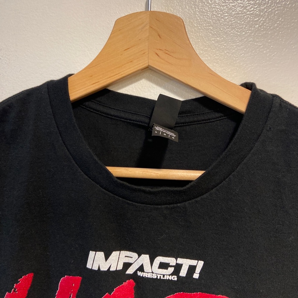 District Impact Wrestling Hard to Kill Black T-shirt Men’s Small (Tag L) *FLAW.